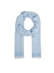 Liu Jo Szal 2A6001 T0300 Błękitny. Niebieskie szaliki i kominy Liu Jo, bez wzorów, z wiskozy. Za 249.99 zł.