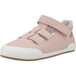 Sandały BLANDITOS OCEANOBD Rose. Czerwone sandały BLANDITOS BY CRIO'S, bez wzorów, ze skóry, sportowe, bez obcasa, bez zapięcia. Za 239.99 zł.