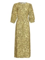 MOSS COPENHAGEN Sukienka "Divina Ladonna" ze wzorem rozmiar: S. Zielone sukienki Moss Copenhagen, na imprezę, s, bez wzorów, z tkaniny, klasyczne, bez kołnierzyka, bez ramiączek, maxi. Za 151.90 zł.