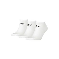 PUMA Skarpety Stopki 3-Pack 94710906. Białe skarpetki Puma, bez wzorów. Za 36.99 zł.