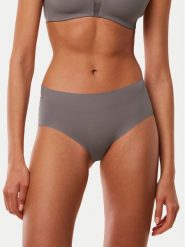 Triumph Figi klasyczne z wysokim stanem Flex Smart 10213145 Szary. Szare figi Triumph, bez wzorów, z syntetyku, z podwyższonym stanem. Za 69.99 zł.