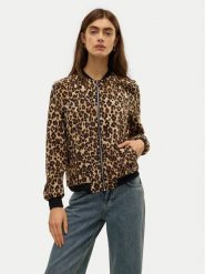 Vero Moda Kurtka bomber Coco 10250707 Brązowy Regular Fit. Brązowe kurtki Vero Moda, m, bez wzorów, z syntetyku, bez kaptura. Za 119.99 zł.