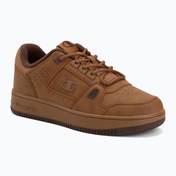 Buty Champion RD18 WTR Low Cut. Brązowe buty treningowe Champion, bez wzorów, z gumy, przed kostkę, bez zapięcia. Za 319.99 zł.