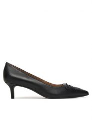LAUREN RALPH LAUREN Szpilki 802P06371001 Czarny. Czarne szpilki Lauren Ralph Lauren, bez wzorów, ze skóry, bez obcasa, na szpilce, bez zapięcia. Za 729.99 zł.