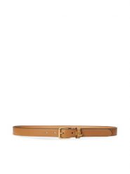 LAUREN RALPH LAUREN Pasek Damski 412968763003 Brązowy. Brązowe paski Lauren Ralph Lauren, bez wzorów, ze skóry. Za 319.99 zł.