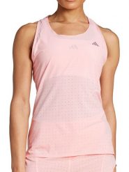 Adidas Top "Adizero" w kolorze jasnoróżowym do biegania rozmiar: S. Różowe topy sportowe adidas, s, bez wzorów, do biegania. Za 113.63 zł.