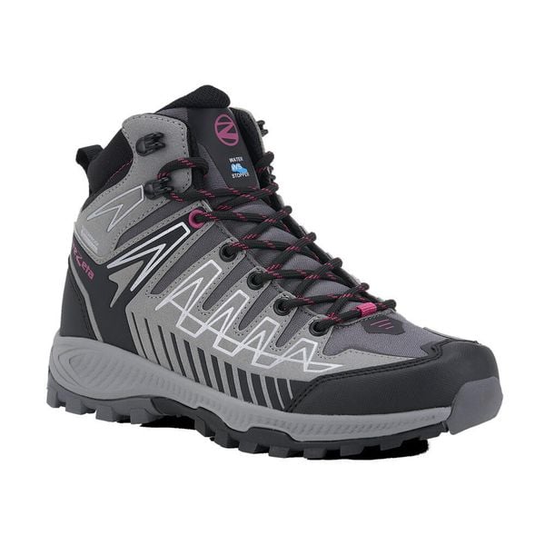 Damskie buty turystyczne Trezeta Thunder Mid. Czerwone buty trekkingowe Trezeta, bez wzorów, z materiału, bez zapięcia, trekkingowe. Za 441.25 zł.