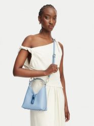 Furla Torebka Iride Mini WE00876 ARE000 KH CDZ00 Błękitny. Niebieskie torebki klasyczne Furla, bez wzorów, ze skóry, bez dodatków. Za 1,019.00 zł.
