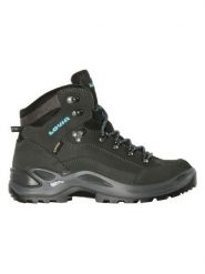 LOWA Skórzane buty trekkingowe "Renegade GTX" w kolorze antracytowym rozmiar: 42,5. Czarne buty trekkingowe Lowa, bez wzorów, z gore-texu, bez zapięcia, outdoorowe, gore-tex. Za 782.99 zł.