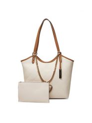 Aldo Torebka Ybelihar 13933697 Écru. Shopper bag Aldo, bez wzorów, ze skóry, bez dodatków. Za 279.99 zł.