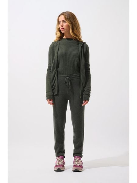 AUTHENTIC CASHMERE Kaszmirowy kardigan "Colombis" w kolorze khaki rozmiar: M. Brązowe swetry AUTHENTIC CASHMERE, m, bez wzorów, z kaszmiru, bez ramiączek. Za 426.99 zł.