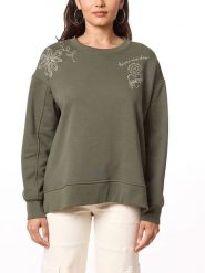 Scotch & Soda Bluza w kolorze khaki rozmiar: M. Brązowe bluzy Scotch & Soda, m, z aplikacjami, z bawełny, bez kaptura. Za 145.60 zł.