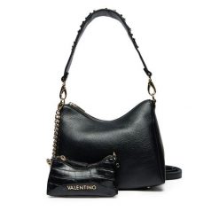 Torebka Valentino. Czarne torebki klasyczne Valentino, bez wzorów, klasyczne, bez dodatków. Za 359.99 zł.