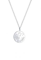 Elli Damska zawieszka mniszek lekarski w srebrze próby 925 Sterling Silver Naszyjniki 1 ct Damski. Szare naszyjniki Elli, z materiału, srebrne. Za 279.64 zł.