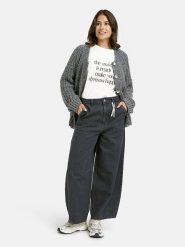 Smith & Soul Dżinsy - Comfort fit - w kolorze antracytowym rozmiar: W30. Czarne jeansy Smith & Soul, bez wzorów, z bawełny, z podwyższonym stanem. Za 195.99 zł.