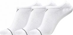 Cr7 CR7 footies bamboo 3 pack - stopki bambusowe białe. Białe skarpetki CR7 Cristiano Ronaldo, bez wzorów, z elastanu. Za 82.40 zł.