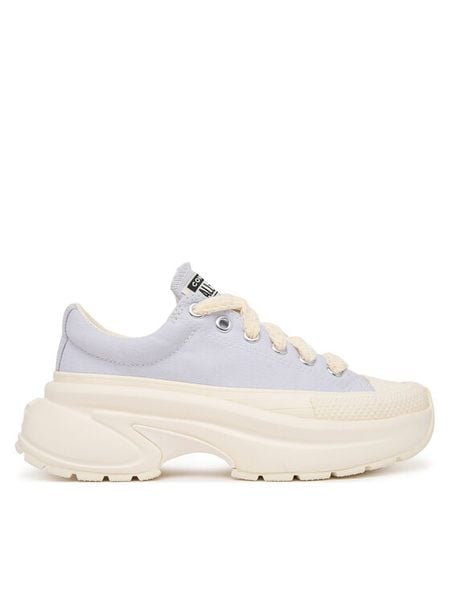 Converse Trampki Run Star Crush Lace A24219C Niebieski jasny. Niebieskie trampki Converse, bez wzorów, z materiału, retro, bez zapięcia. Za 539.99 zł.