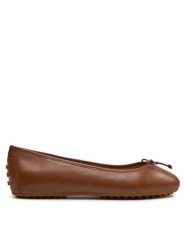 Lauren Ralph Lauren Baleriny 802927941004 Brązowy. Brązowe baleriny Lauren Ralph Lauren, bez wzorów, ze skóry, bez obcasa, bez zapięcia. Za 559.99 zł.