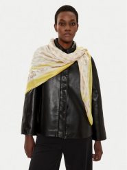 Liu Jo Chusta Ecs Foulard Portalo 2A5021 T0300 Beżowy. Brązowe chusty Liu Jo, bez wzorów, z materiału. Za 169.99 zł.