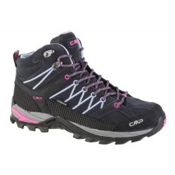 Buty CMP Rigel Mid 3Q12946-66UM szare. Szare buty trekkingowe z materiału, za kostkę, bez zapięcia. Za 643.88 zł.
