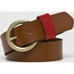 Levi's - Pasek skórzany. Brązowe paski Levi's, w paski, z materiału. Za 149.90 zł.