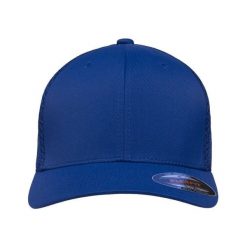 Czapka Z Daszkiem Mesh Tactel. Białe czapki z daszkiem FLEXFIT, bez wzorów, z bawełny. Za 73.99 zł.