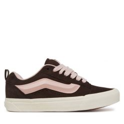 Tenisówki Vans. Brązowe trampki Vans, bez wzorów, bez zapięcia. Za 309.99 zł.