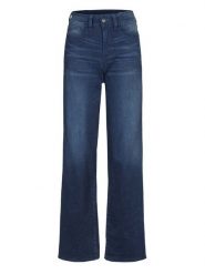 Herrlicher Dżinsy "Gila" - Comfort fit - w kolorze granatowym rozmiar: W24/L32. Niebieskie jeansy Herrlicher, l, bez wzorów, klasyczne, z podwyższonym stanem. Za 167.67 zł.