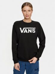 Vans Bluza Classic V Bff Crew VN000A5Q Czarny Regular Fit. Czarne bluzy Vans, l, bez wzorów, z bawełny, bez kaptura. Za 179.99 zł.