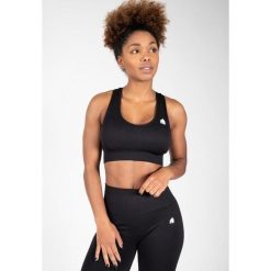 Neiro Bezszwowe Biustonosz sportowy - Czarny. Czarne biustonosze sportowe GORILLA WEAR, bez wzorów, na fitness i siłownię. Za 183.00 zł.