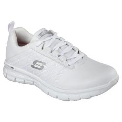 Buty sportowe Sneakersy damskie, Skechers Sure Track-Erath. Białe buty sportowe lifestyle Skechers, bez wzorów, sportowe, bez zapięcia, skechers sport. Za 339.99 zł.