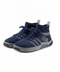 Buty zimowe damskie Brubeck WINTER MERINO. Niebieskie buty trekkingowe Brubeck, na zimę, z materiału, bez zapięcia. Za 599.00 zł.