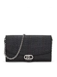 LAUREN RALPH LAUREN Torebka 432966881002 Czarny. Czarne kopertówki Lauren Ralph Lauren, bez wzorów, z syntetyku, wizytowe, bez dodatków. Za 619.99 zł.