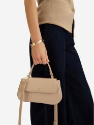 MEXX Torebka CEO-MEXX-K-001-09 Beżowy. Brązowe torebki klasyczne Mexx, bez wzorów, z materiału, bez dodatków. Za 149.99 zł.