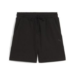 Damskie szorty HER 5" z wysokim stanem PUMA Black. Czarne szorty Puma, bez wzorów. W wyprzedaży za 129.00 zł.