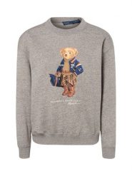 Polo Ralph Lauren Bluza Kobiety Bawełna szary, M. Szare bluzy Polo Ralph Lauren, m, bez wzorów, z bawełny, bez ramiączek, bez kaptura. Za 1,299.95 zł.