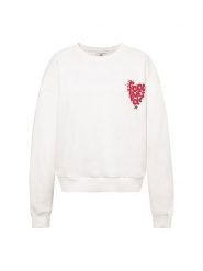 MAVI Bluza w kolorze białym rozmiar: M. Białe bluzy Mavi, m, bez wzorów, bez kaptura. Za 129.95 zł.