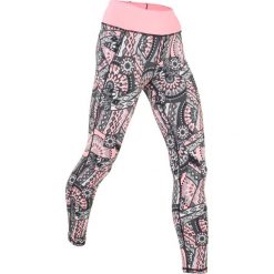 Legginsy sportowe ze stretchem, dł. 7/8, Level 1 bonprix jasnoróżowy neonowy wzorzysty. Legginsy marki bonprix. Za 74.99 zł.
