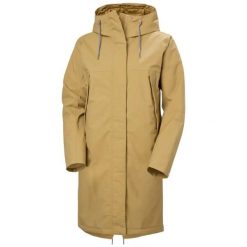 Damska kurtka wodoodporna Helly Hansen Hvaler. Brązowe kurtki Helly Hansen, s, bez wzorów, z materiału, eleganckie, bez kaptura. Za 832.00 zł.
