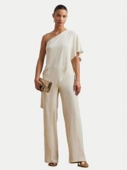 LAUREN RALPH LAUREN Kombinezon 253909456003 Écru Regular Fit. Sukienki Lauren Ralph Lauren, bez wzorów, z syntetyku, bez kołnierzyka, bez ramiączek. Za 829.99 zł.