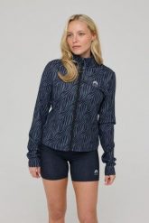 Kurtka Infinite Cropped Zipped – Czarny Tygrys. Czarne kurtki OOSC, s, bez wzorów, z materiału, sportowe, bez kaptura. Za 245.99 zł.