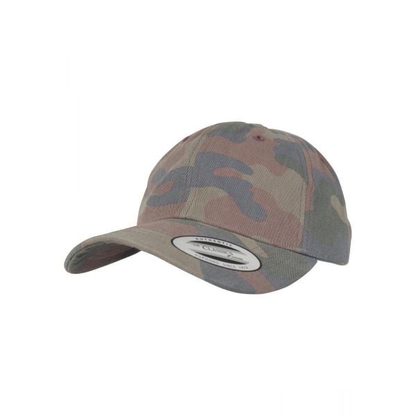 Czapka Flexfit low profile cotton. Brązowe czapki z daszkiem FLEXFIT, bez wzorów. Za 137.00 zł.