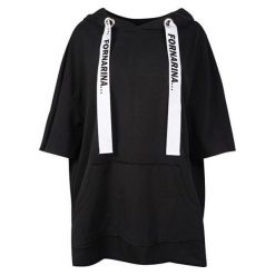 Fornarina Damska Bluza Teddy - Black (Rozmiar S). Bluzy marki Fornarina. W wyprzedaży za 176.00 zł.