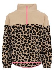 Zwillingsherz Bluza polarowa "Leo" w kolorze beżowym rozmiar: L. Brązowe bluzy z polaru Zwillingsherz, l, bez wzorów, z polaru. Za 176.08 zł.