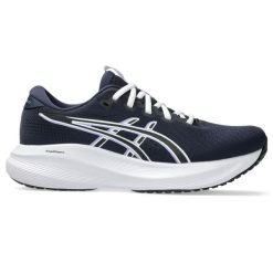 Buty do biegania damskie, Gel-Excite 11. Czarne buty treningowe ASICS, bez wzorów, z materiału, przed kostkę, bez zapięcia, do biegania. Za 349.99 zł.