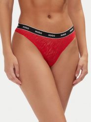 Hugo Stringi 50523843 Czerwony. Czerwone stringi Hugo, bez wzorów, z syntetyku. Za 59.99 zł.