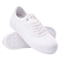 Buty Iguana Darisa 92800602851 białe. Białe buty treningowe bez wzorów, z gumy, bez zapięcia. Za 291.70 zł.
