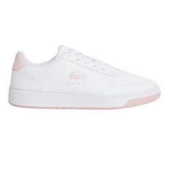 Buty Sportowe Damskie Lacoste Court Pro. Białe buty treningowe Lacoste, bez wzorów, z jeansu, bez zapięcia, trekkingowe. Za 365.20 zł.