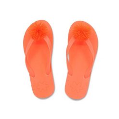 Japonki basenowe damskie Flip Flop Originals Fluffy. Brązowe japonki Flip Flop, bez wzorów. Za 80.00 zł.