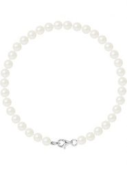 Mitzuko Bransoletka z pereł w kolorze białym rozmiar: onesize. Białe bransoletki Mitzuko, z perłą, srebrne. Za 217.99 zł.